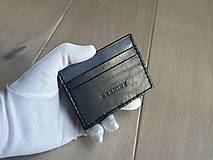 Peňaženky - Cardholder Black 002 - 16576567_