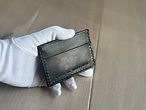 Peňaženky - Cardholder Black 002 - 16576569_