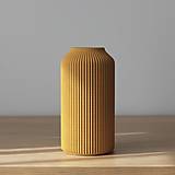 Dekorácie - Váza z recyklovaného plastu z oceánov (2 veľkosti) - 16576145_