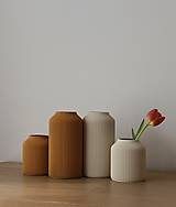 Dekorácie - Váza z recyklovaného plastu z oceánov (2 veľkosti) - 16576148_