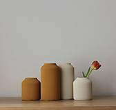 Dekorácie - Váza z recyklovaného plastu z oceánov (2 veľkosti) - 16576150_