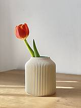 Dekorácie - Váza z recyklovaného plastu z oceánov (2 veľkosti) - 16576161_