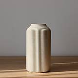 Dekorácie - Váza z recyklovaného plastu z oceánov (2 veľkosti) - 16576168_