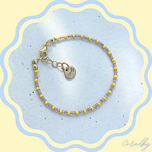 Náramky - Náramok/náhrdelník 'happy yellow' - 16575660_