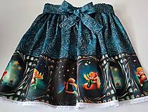 Detské oblečenie - Dievčenská sukňa,,malý princ" - 16578050_
