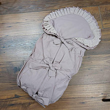 Detský textil - Perinka s madeirovou krajkou -vyberateľný výplňový vankúšik - 16578525_