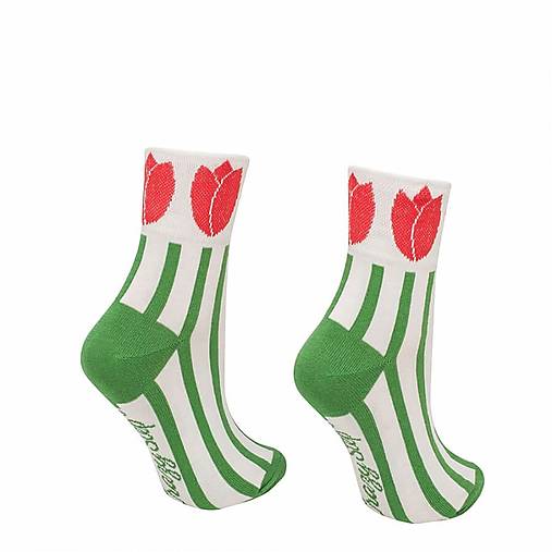 Ponožky CrazyStep Tulipán