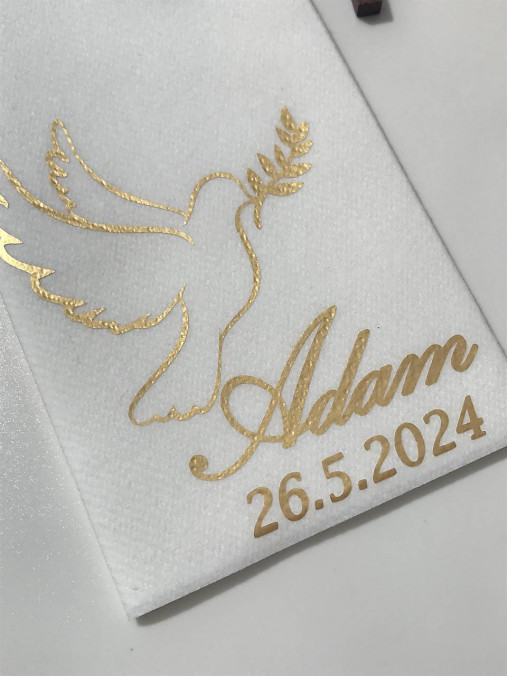 Personalizované servítky na birmovku