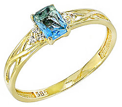 Prstene - Zlatý prsteň - 16577953_