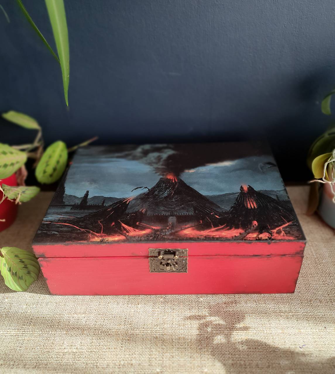 Dřevěná krabička Mordor