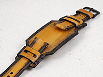 Náramky - Kožený remienok na hodinky seiko, festina, timex - 16580631_