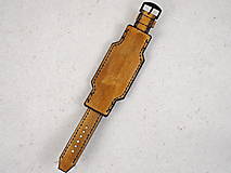 Náramky - Kožený remienok na hodinky seiko, festina, timex - 16580635_
