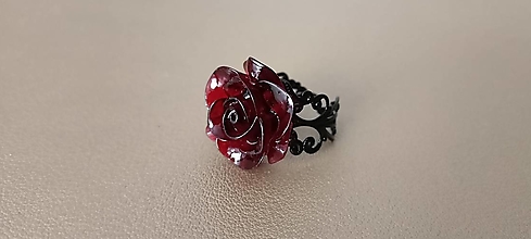 Prstene - Prsteň ruža - 16579019_