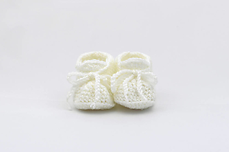 Detské topánky - Biele papučky AKRYL - 16579705_