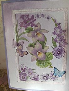 Papiernictvo - Poďakovanie fialové - Deň matiek - 16580389_