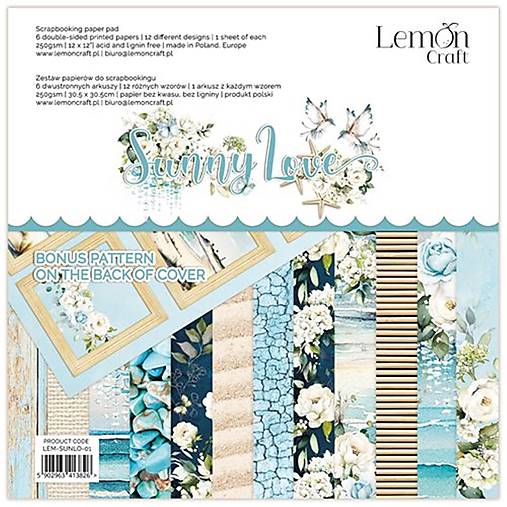 Papier - Scrapbook papier Lemoncraft Sunny Love 12x12 - 16582199_