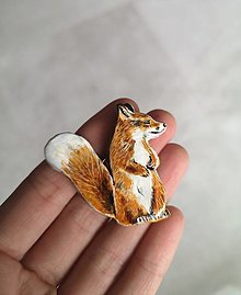 Kresby - Líško veverička - 16581815_