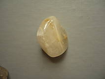 Minerály - Troml. kámen - sagenit 23 mm, č.51 - 16582343_