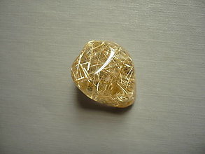 Minerály - Troml. kámen - sagenit 22 mm, č.68 - 16582419_