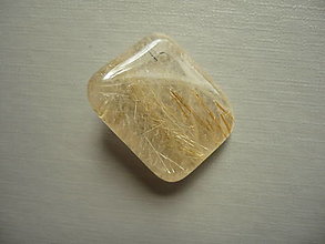 Minerály - Troml. kámen - sagenit 24 mm, č.69 - 16582421_