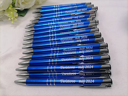 Nástroje - Farebné pero na mieru s vašim textom - 16582141_