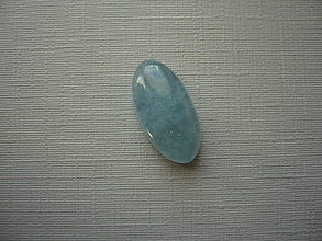 Minerály - Kabošon - akvamarín 17 mm, č.1Bf - 16584113_
