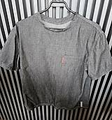 Topy, tričká, tielka - Rifľové tričko - 16583456_