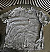 Topy, tričká, tielka - Rifľové tričko - 16583458_