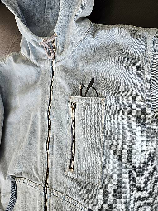 Pánske oblečenie - ⚠️50% ZĽAVA⚠️ Mikina - upcycling   - 16583411_