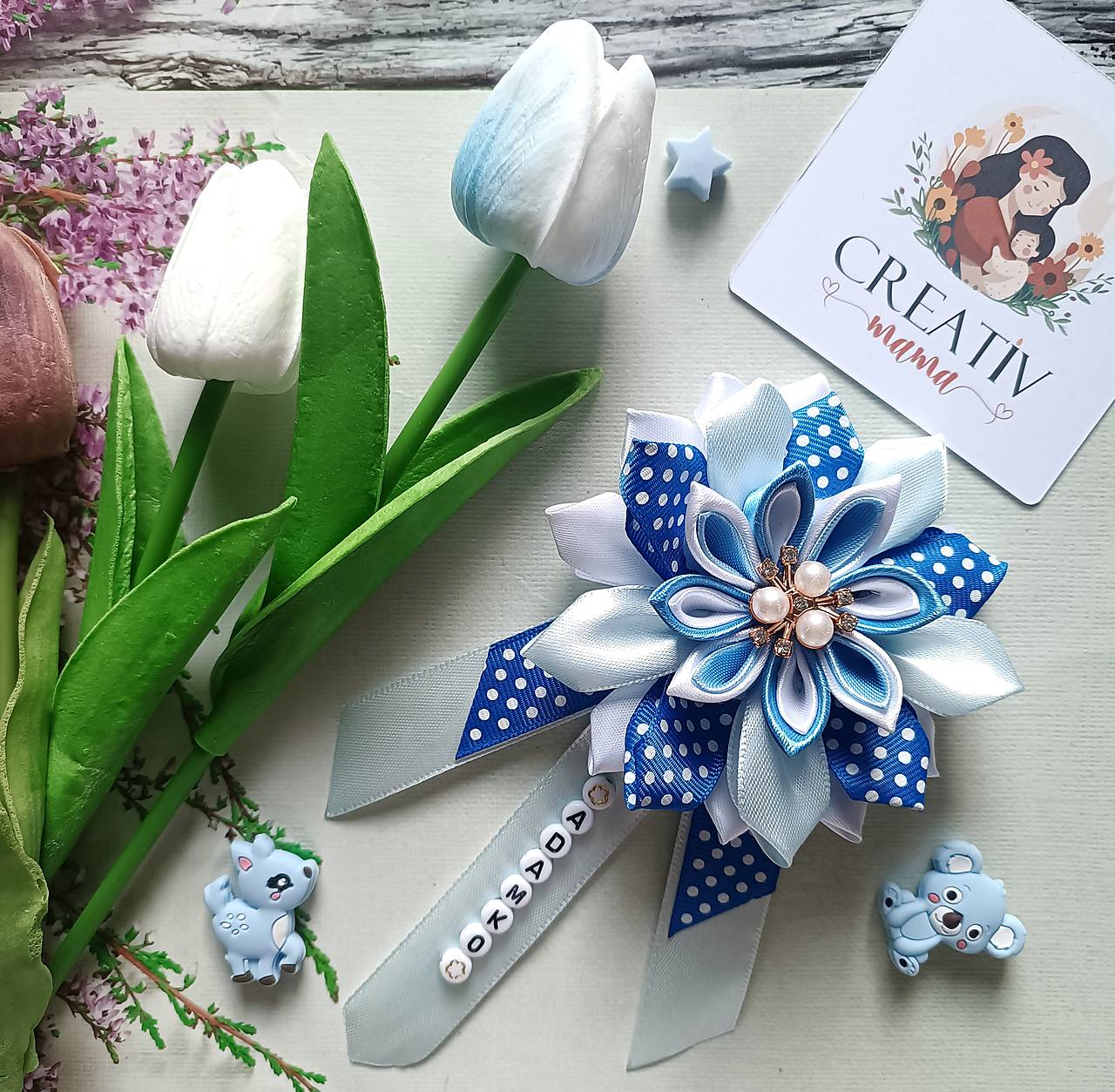 Mašlička na kočík 