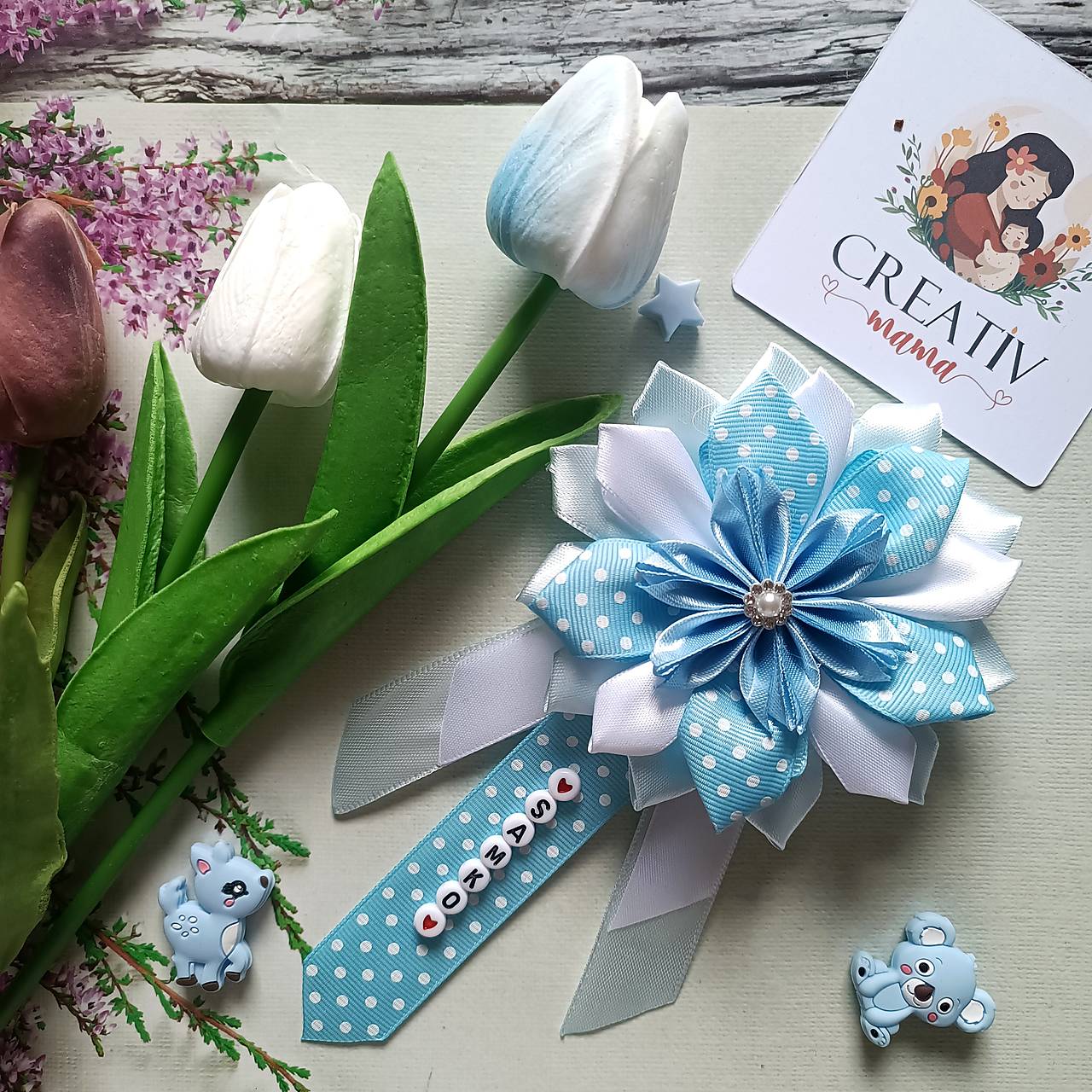 Mašlička na kočík 