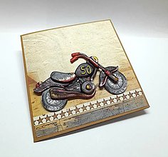 Papiernictvo - Pohľadnica pre motorkára ... - 16586216_