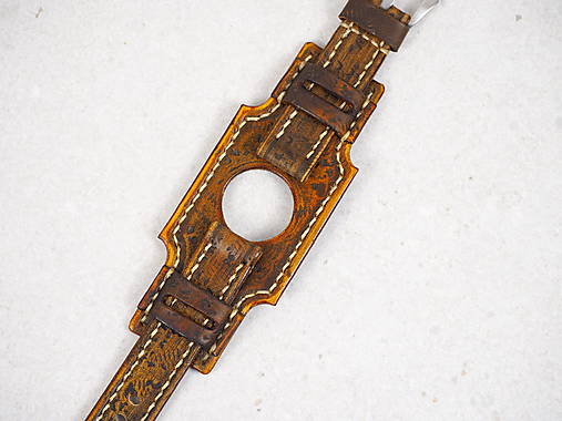Vintage kožený remienok na hodinky seiko, festina, timex