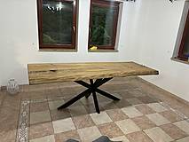 Nábytok - Monolitický jedálenský stôl - 16585541_
