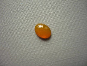 Minerály - Kabošon - ohnivý opál 8 mm, č.58f - 16586132_