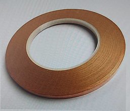 Farby-laky - Vitrážna strieborná medená páska 5,6-5,7mm 2metre - 16584858_