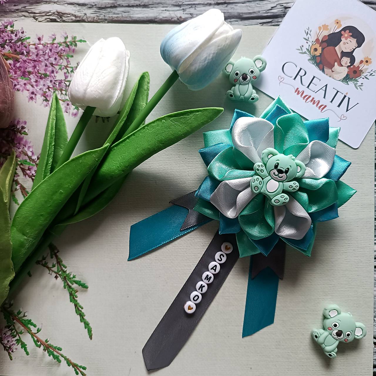 Mašlička na kočík 