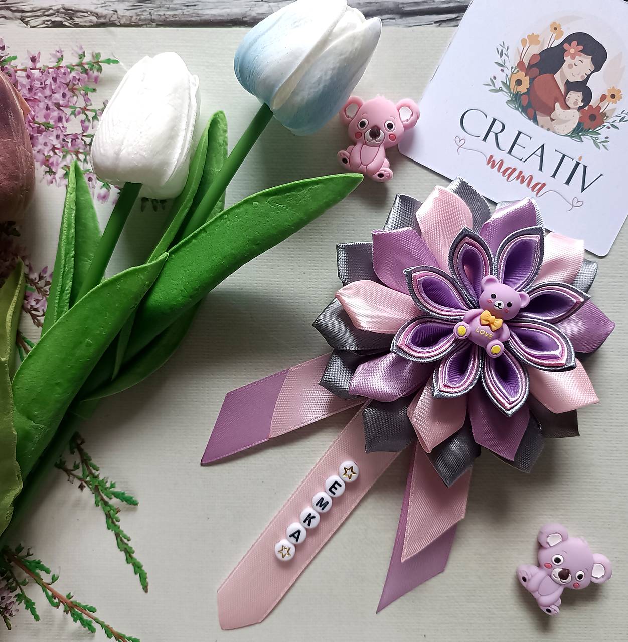 Mašlička na kočík 