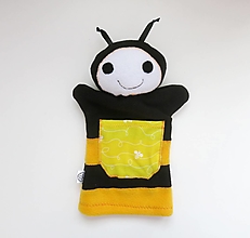 Hračky - Maňuška včielka (Včielka od Sladkého plástu) - 16586979_