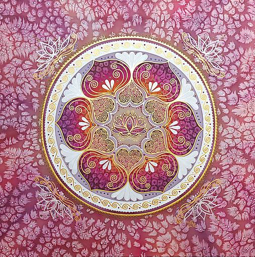 Obrazy - Mandala ... Bohyňa vo mne - 16587453_