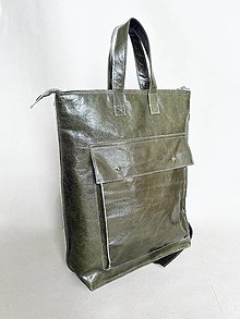 Batohy - KABELKOBATOH kožený ruksak alebo kabelka - 16587488_