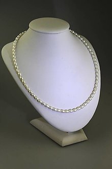 Náhrdelníky - perly jemný náhrdelník - pravá prírodná perla - 16589577_