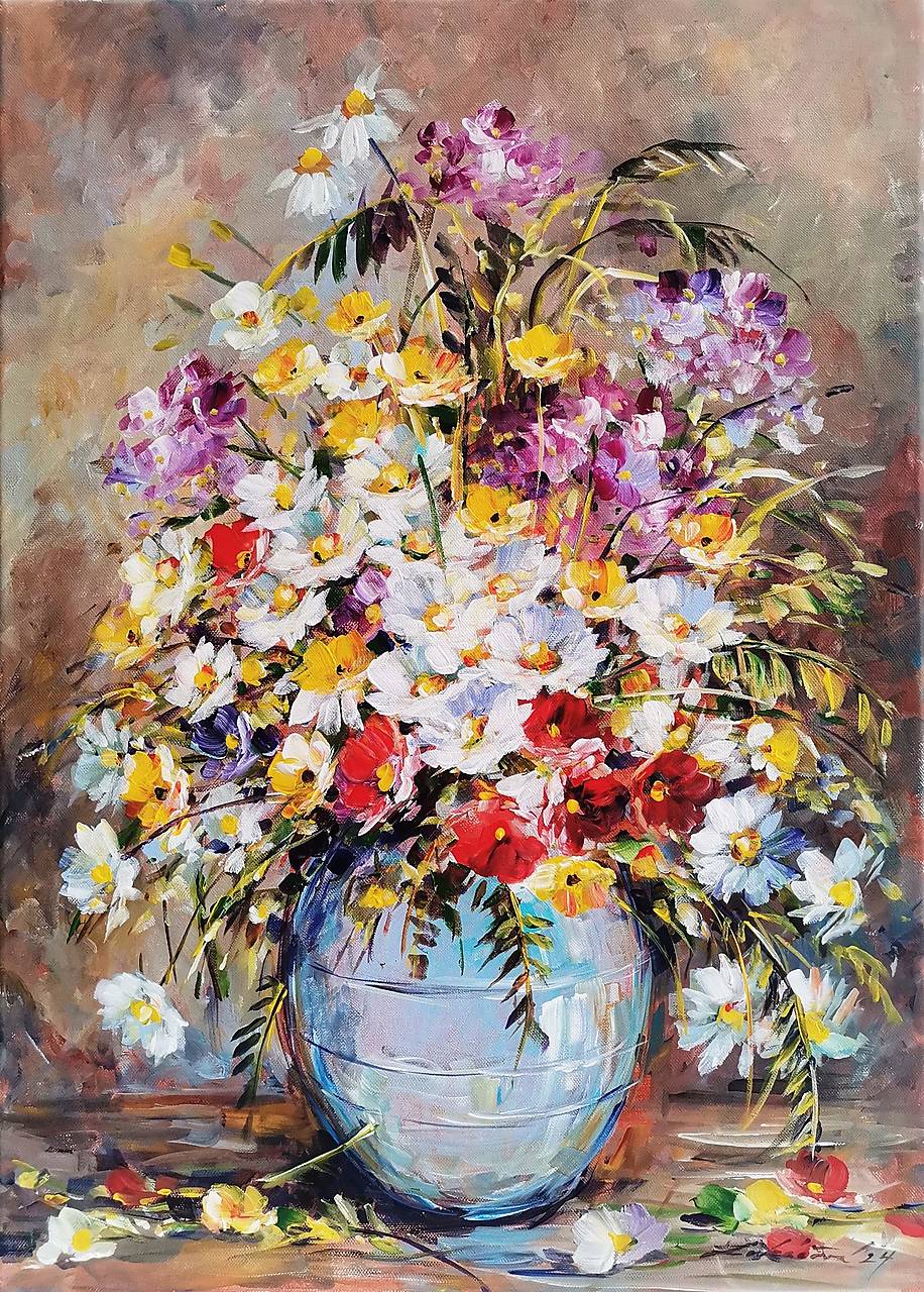 Všeličo v modrej váze