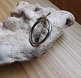 Prstene - Nerezový prsten  úzký velký - 16591078_