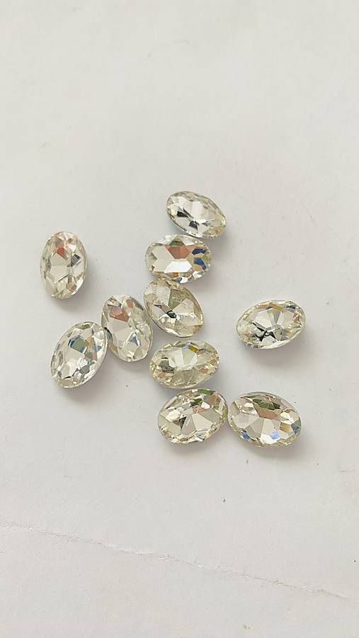 Komponenty - kabošon sklo 10x14 - 16589392_