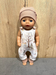Hračky - dupačky pre bábiku baby born - 36 cm, les - 16590647_