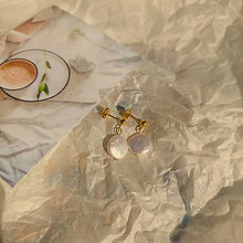 Náušnice - Puzety s barokovými perlami - 16590115_
