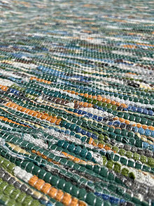 Úžitkový textil - Koberec zelený 74x180cm - 16590301_