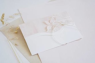 Papiernictvo - Svadobná obálka na peniaze - kvety na ružovej (Kvet 3) - 16593055_