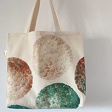 Veľké tašky - PLANETY 3 - taška plážovka - 16591449_